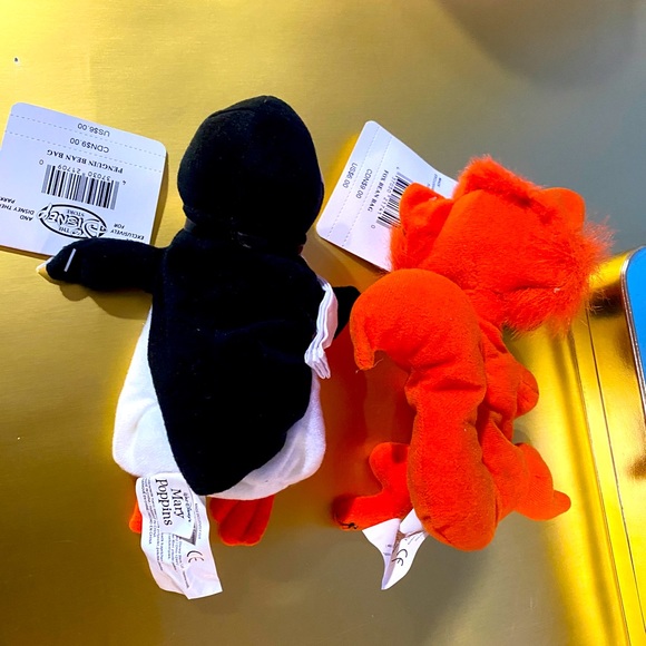 DISNEY STORE NWT 1990’s MARY POPPINS COLLECTIBLE BEAN BAG PLUSH COMPETE SET OF 4 - Picture 14 of 15